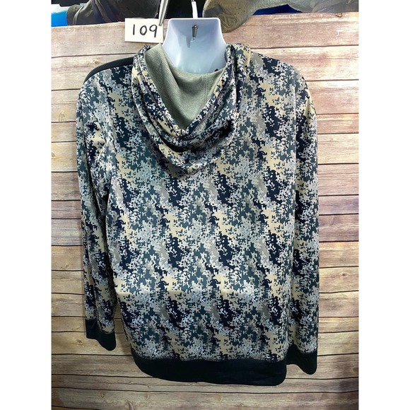 Southern Legends Jacket Mens XXL Light Gray Windbreaker Lightweight Hood camo - Picture 2 of 10